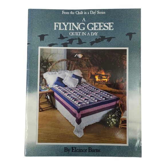 May Basket Flying Geese Eleanor Burns 1988 1992 Quilt In A Day Paperback Books - Picture 3 of 14